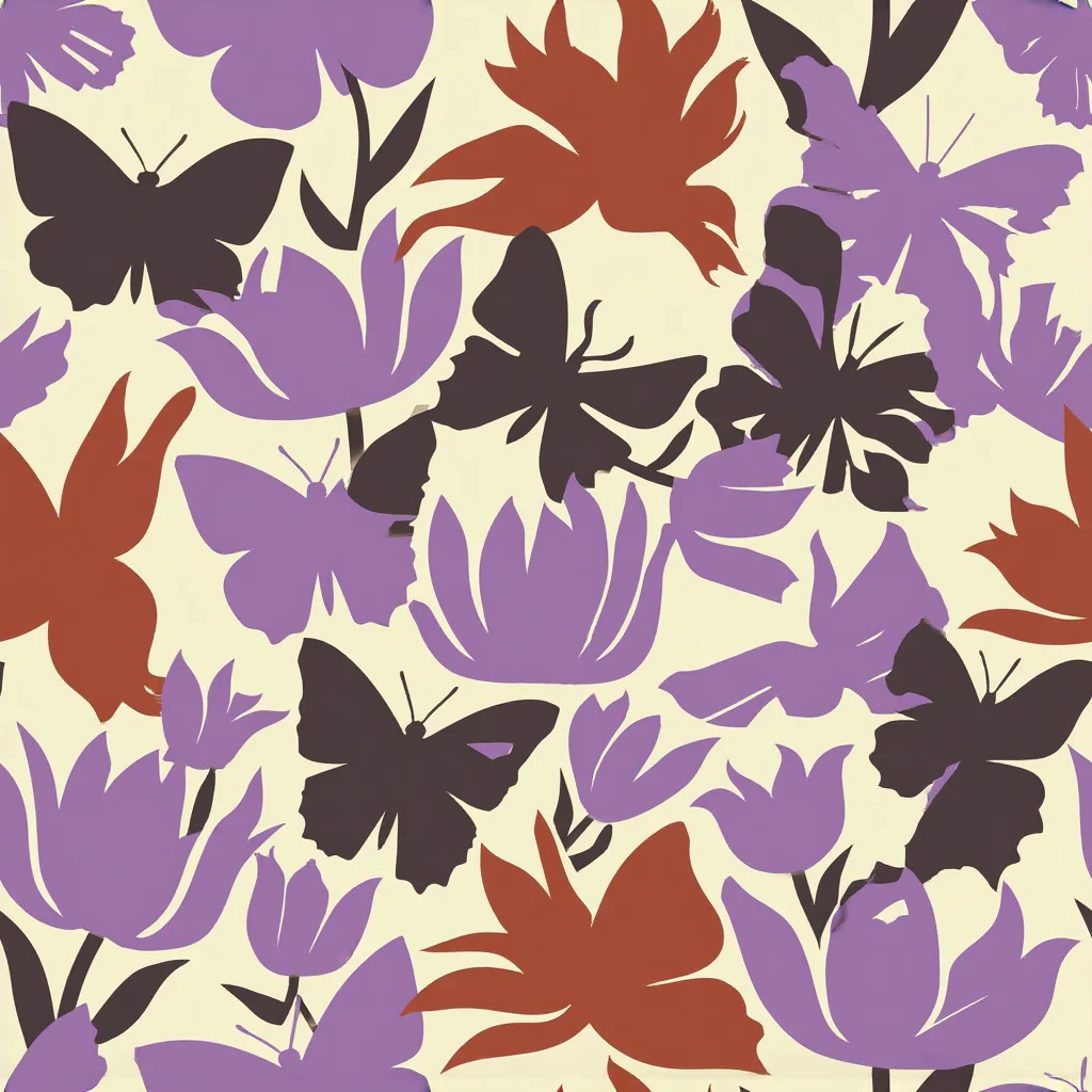 The Violet Mariposa pattern