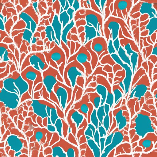 The Teal Tangle pattern