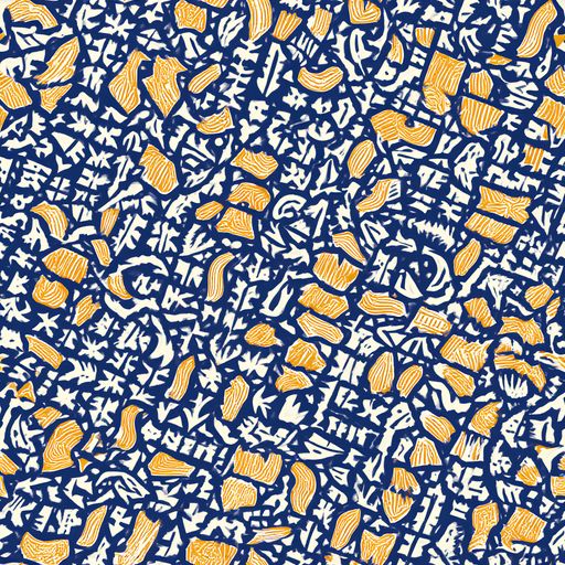 The Ochre Inkstorm pattern
