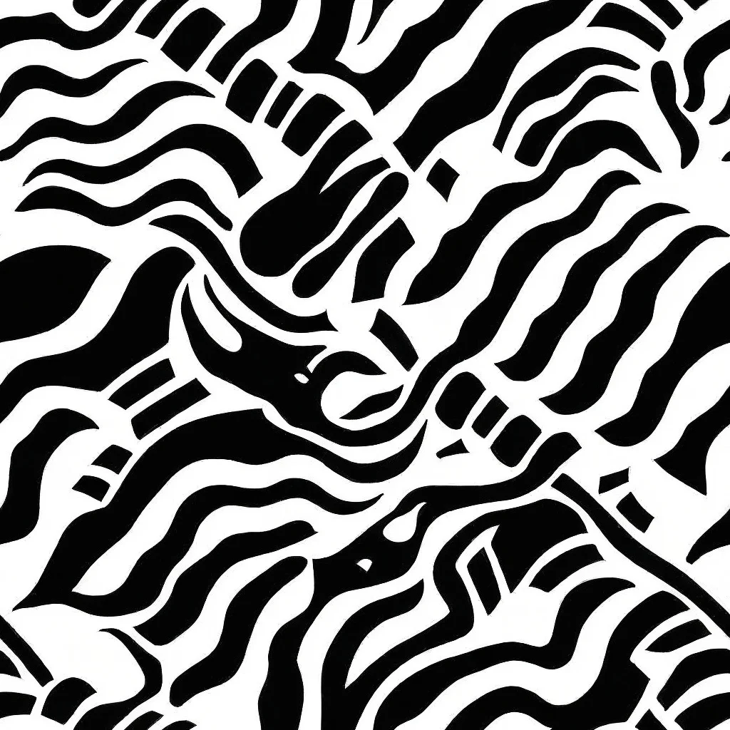 The Noir Stripes pattern