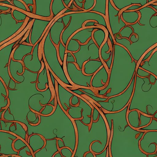 The Copperwild Vines pattern
