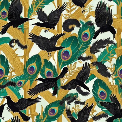 The Midnight Plumes pattern