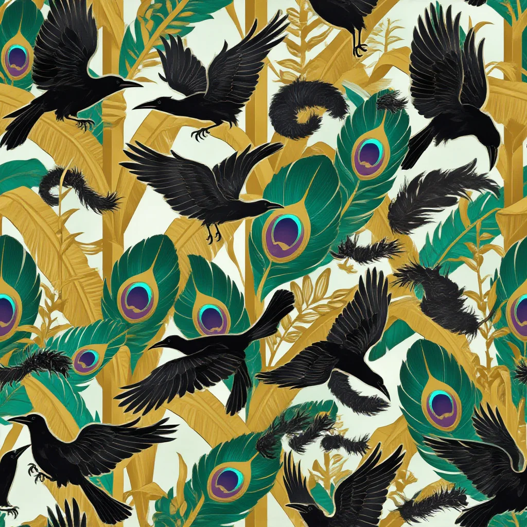 The Midnight Plumes pattern