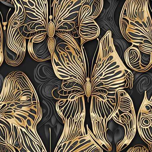 The Gilded Metamorphosis pattern