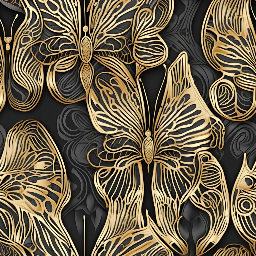 The Gilded Metamorphosis pattern