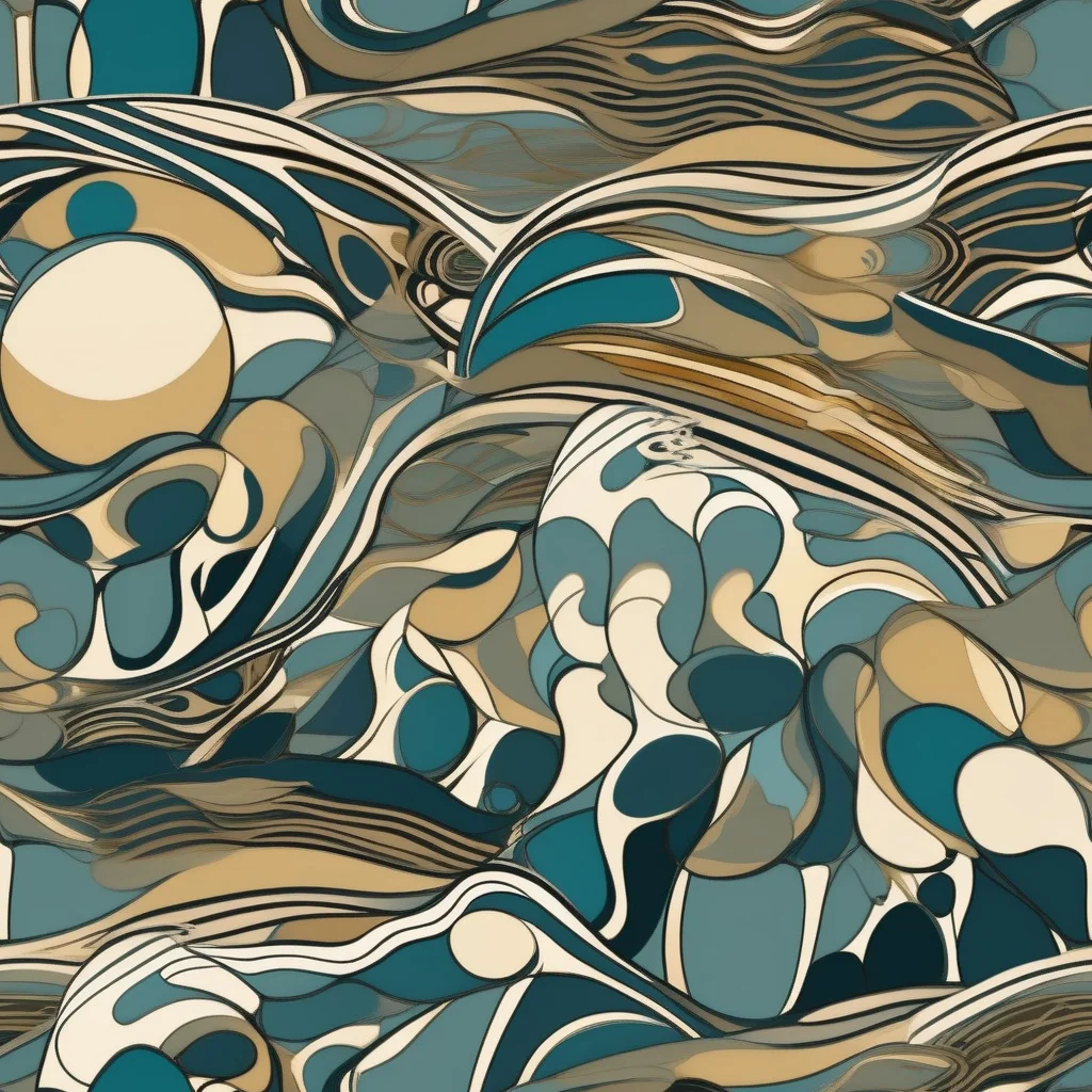 The Marbled Current pattern