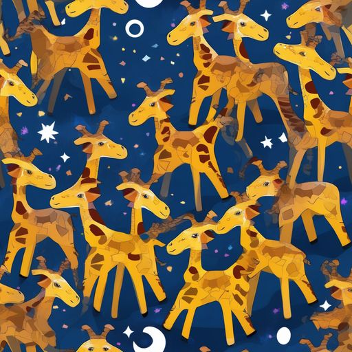 The Midnight Giraffe pattern