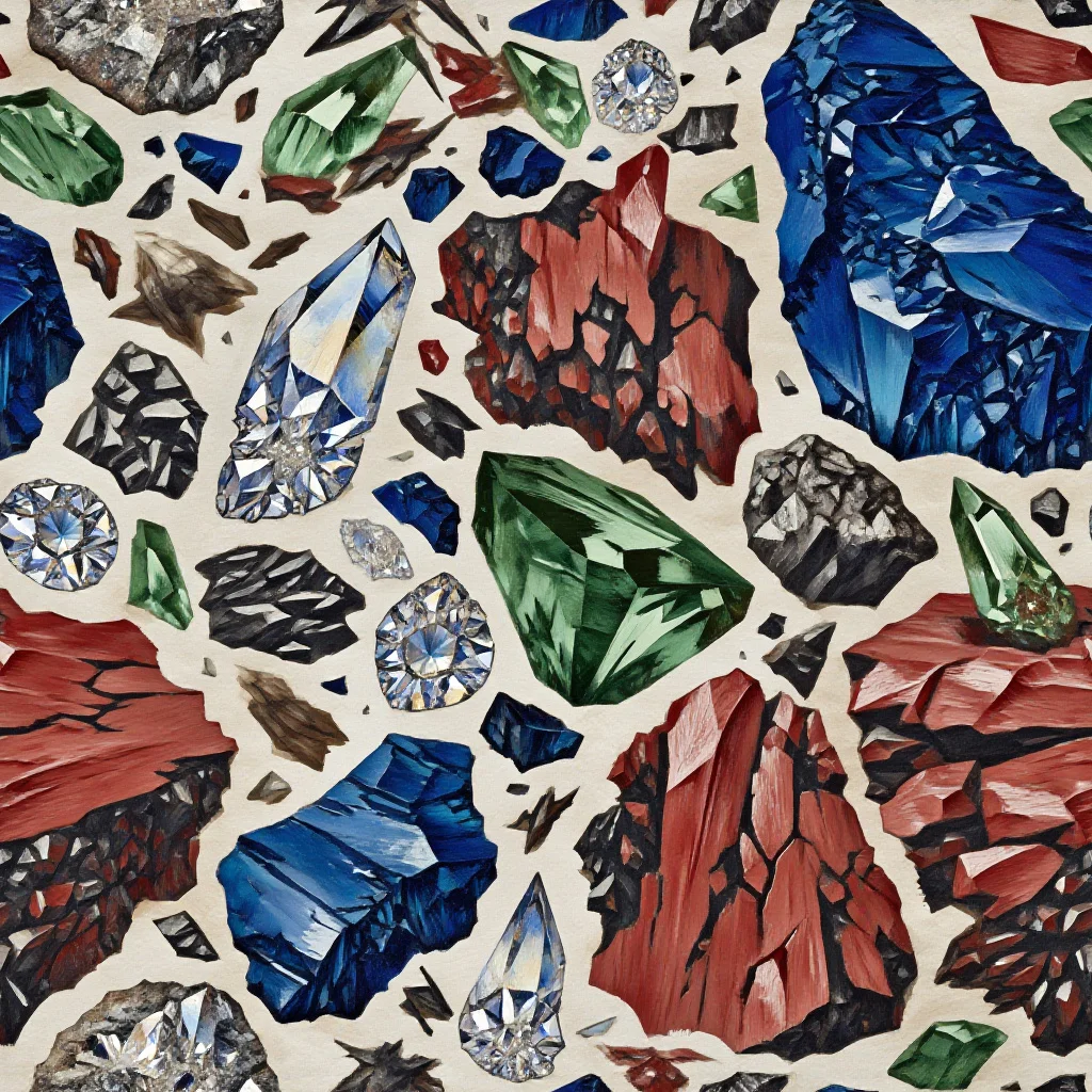 The Mineral Menagerie pattern