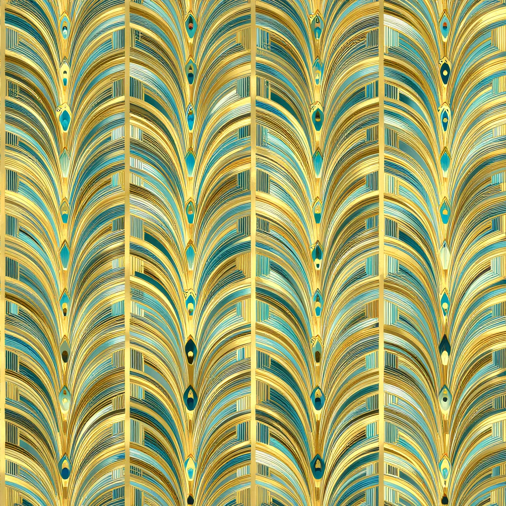 The Gilded Plume pattern