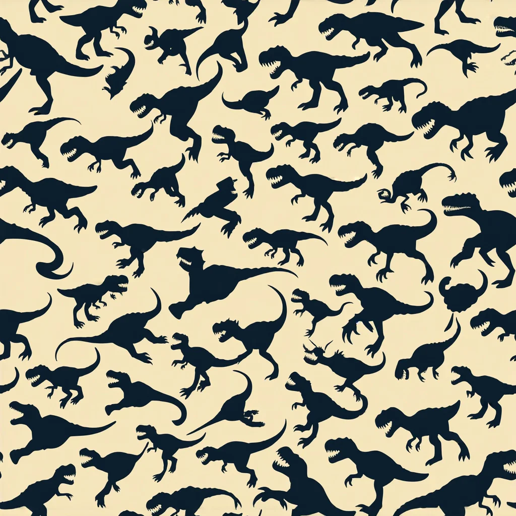 The Midnight Dinosaurs pattern