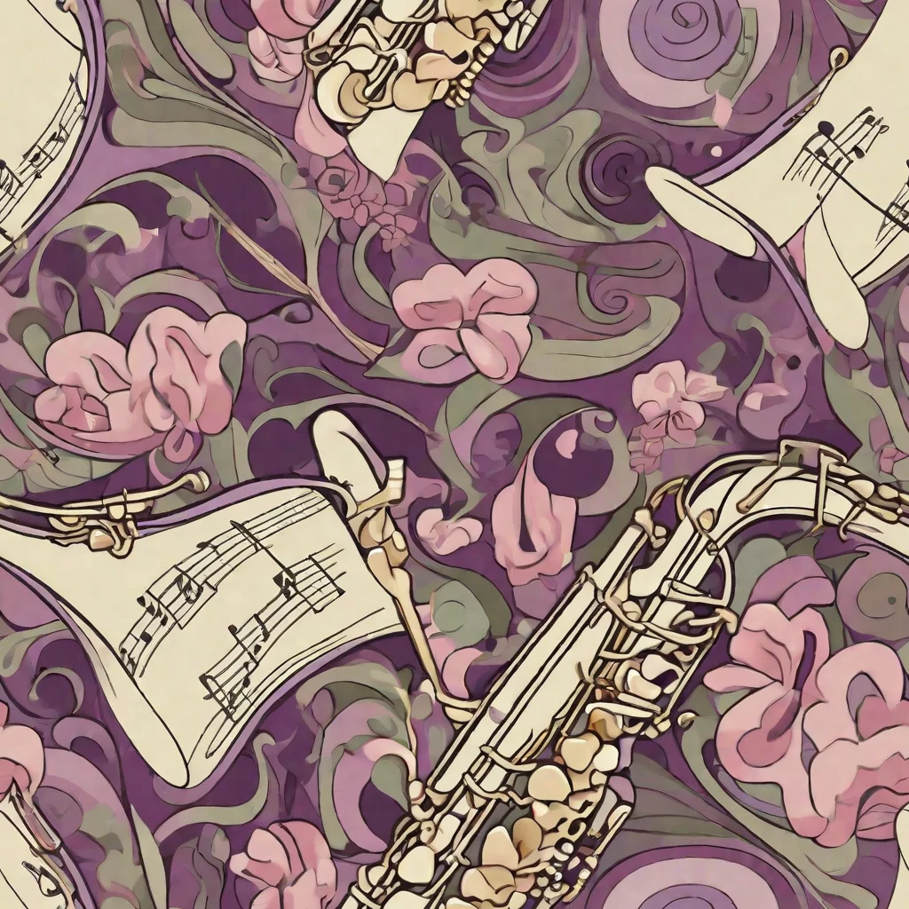 The Saxophone Garden pattern