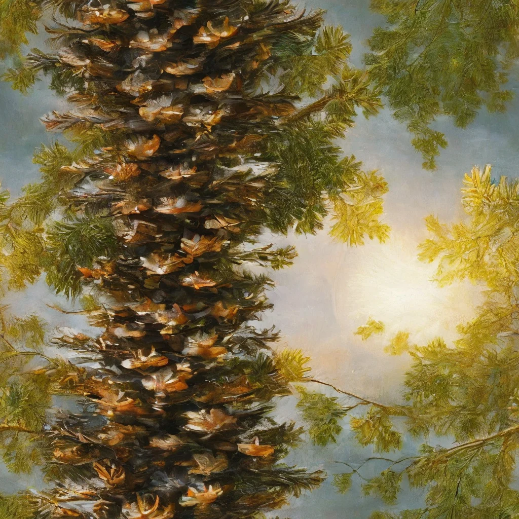 The Golden Conifer pattern