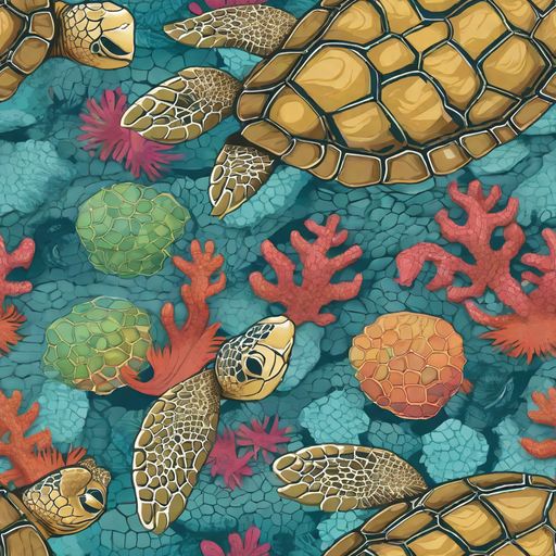 The Coral Carapace pattern