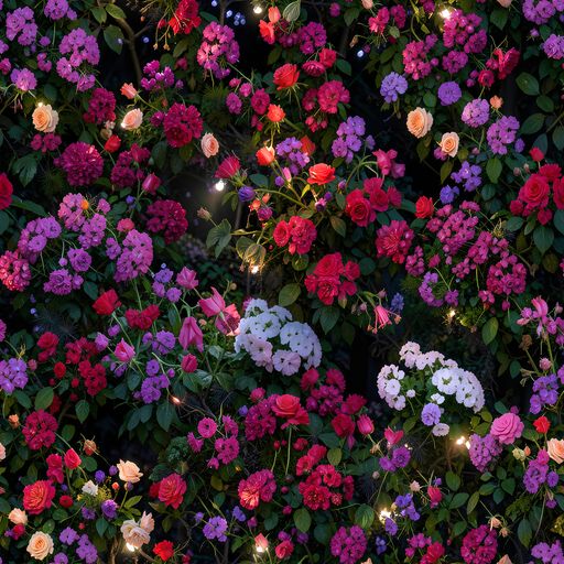 The Velvet Bloom pattern