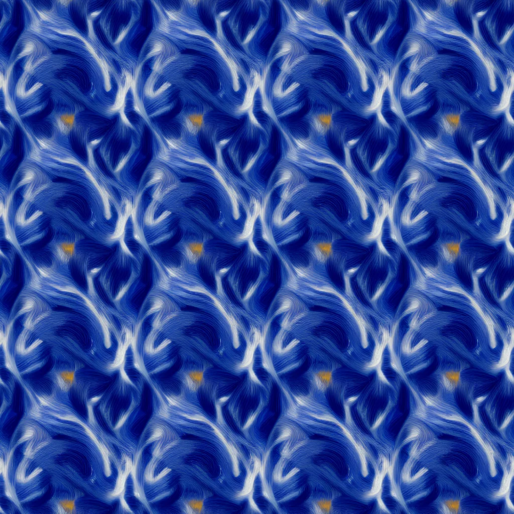 The Sapphire Whirl pattern