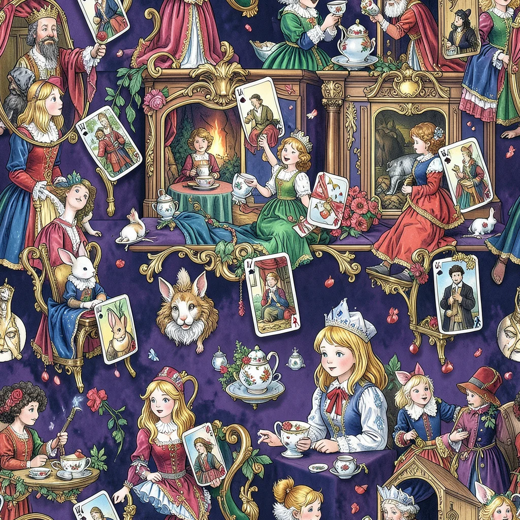 The Wonderland Tableau pattern