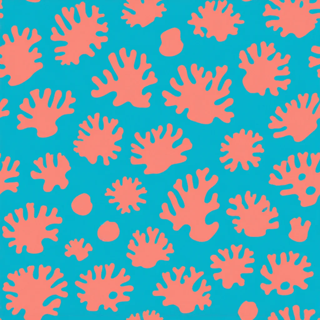 The Coral Pop pattern