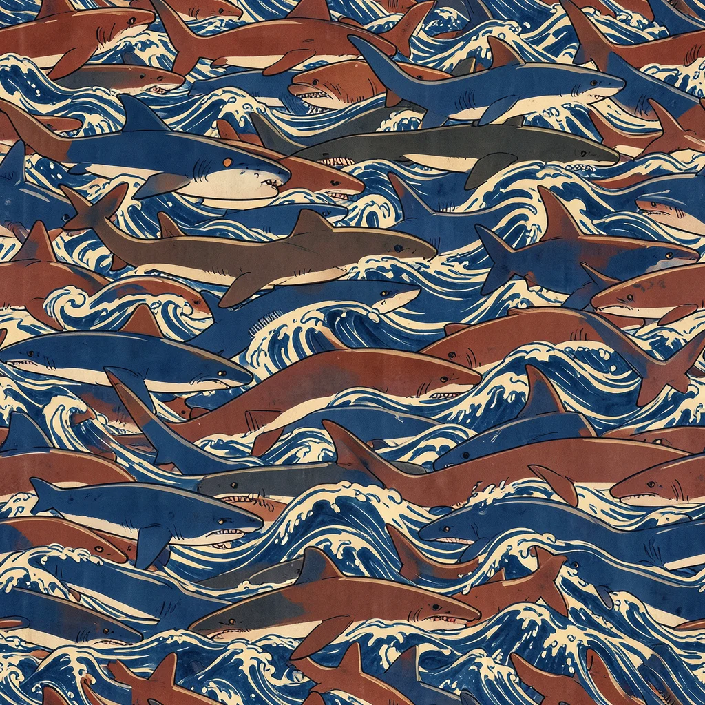 The Tidal Teeth pattern