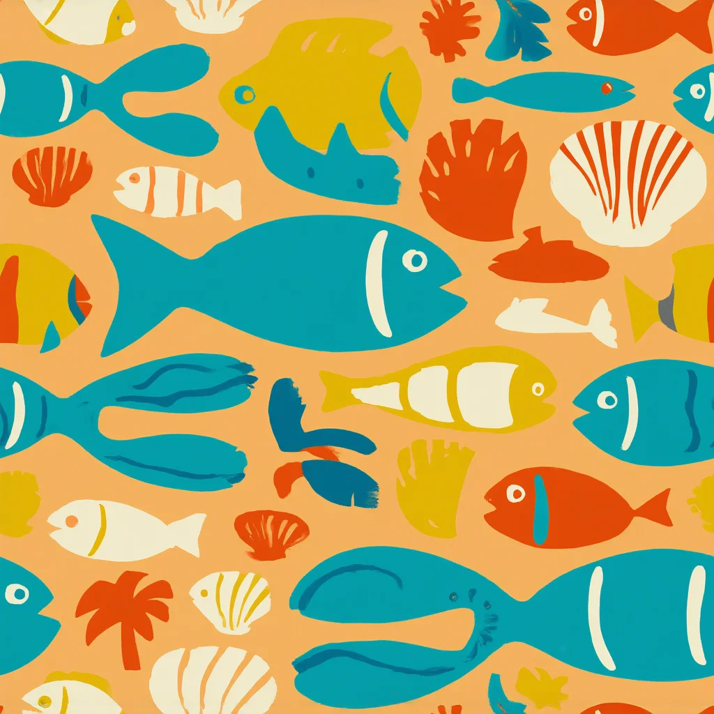 The Marigold Lagoon pattern