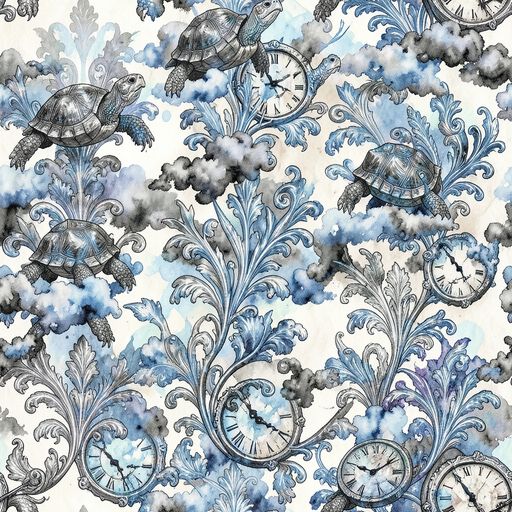 The Tortoise Timepiece pattern
