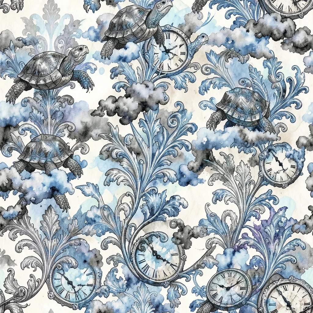 The Tortoise Timepiece pattern