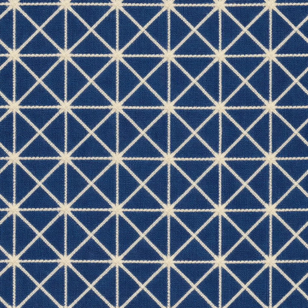 The Indigo Star Lattice pattern