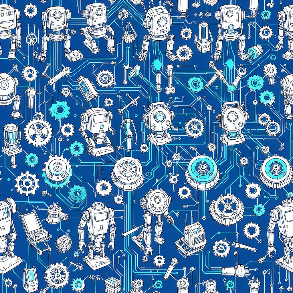 The Chrome Circuitry pattern
