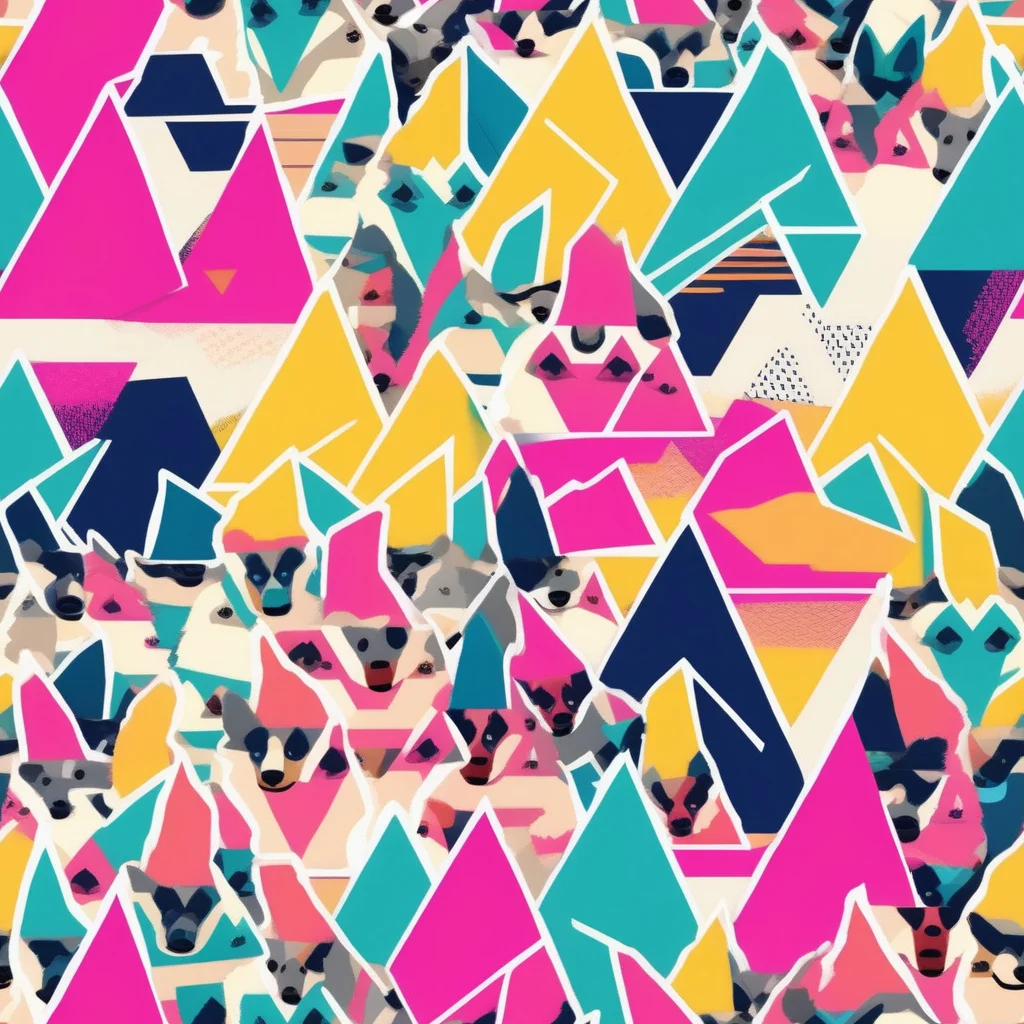 The Kaleido Canines pattern