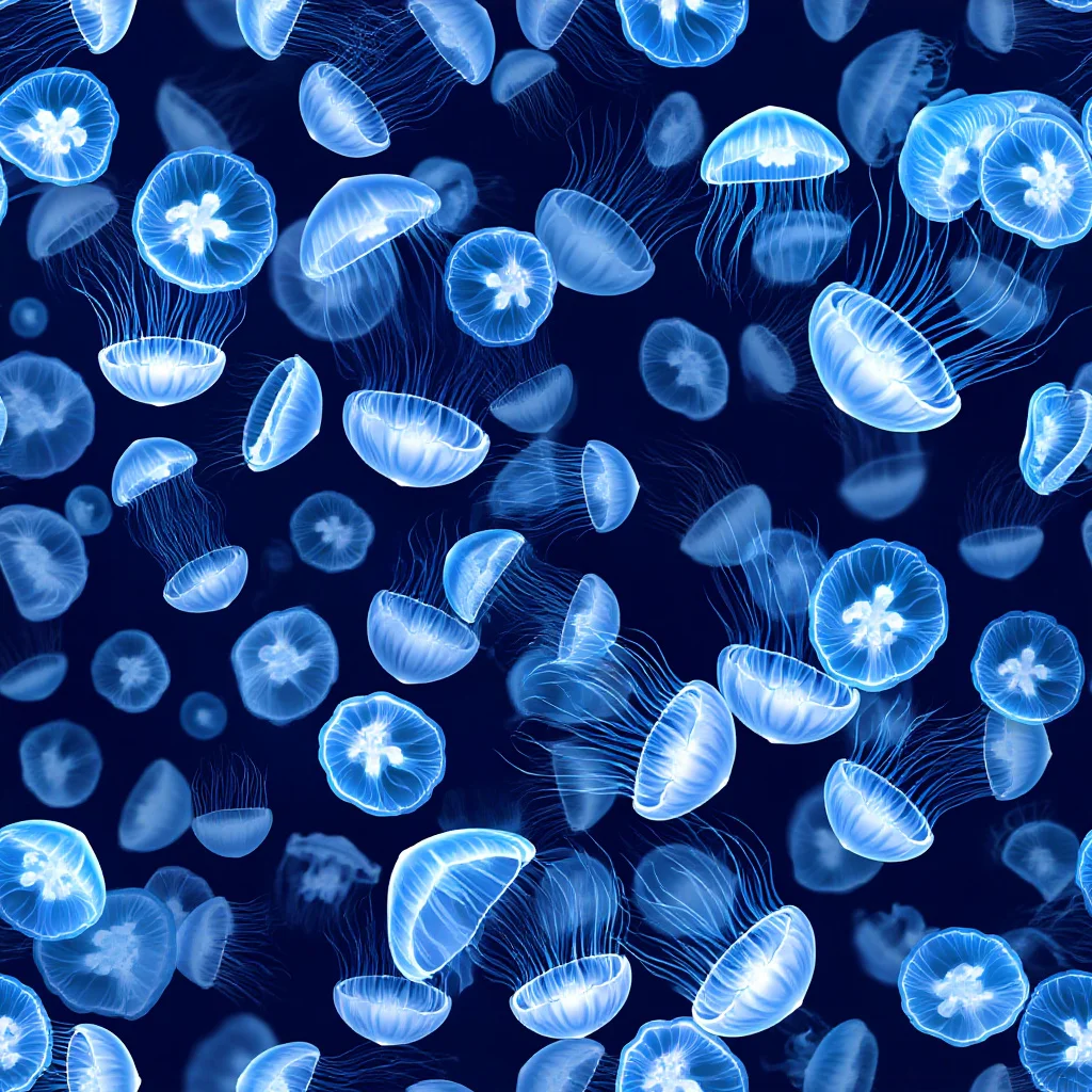 The Moonlit Medusae pattern