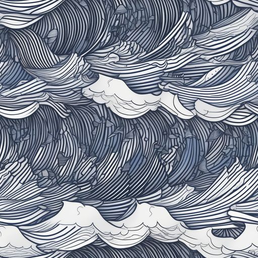 The Indigo Swell pattern