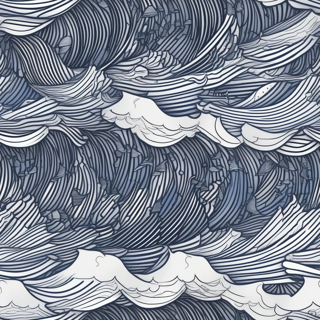 The Indigo Swell pattern