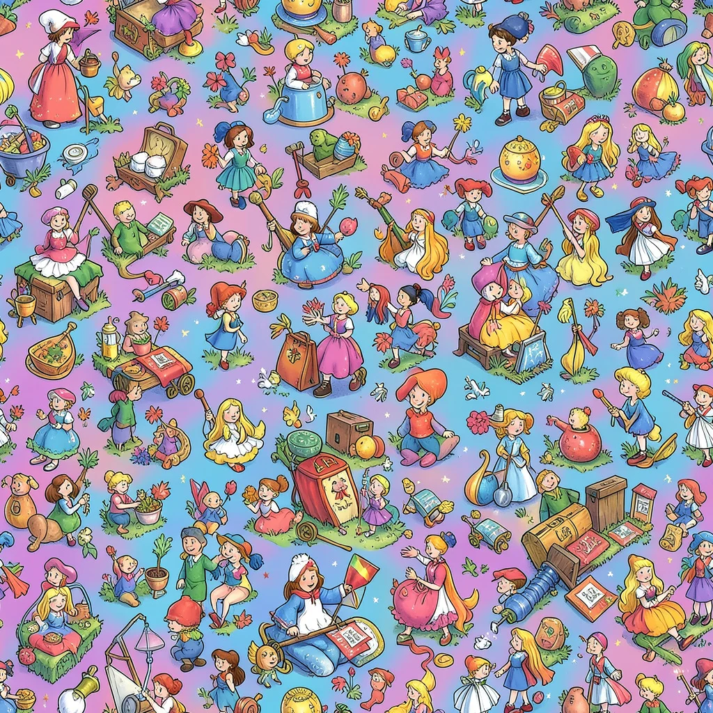 The Storybook Scramble pattern