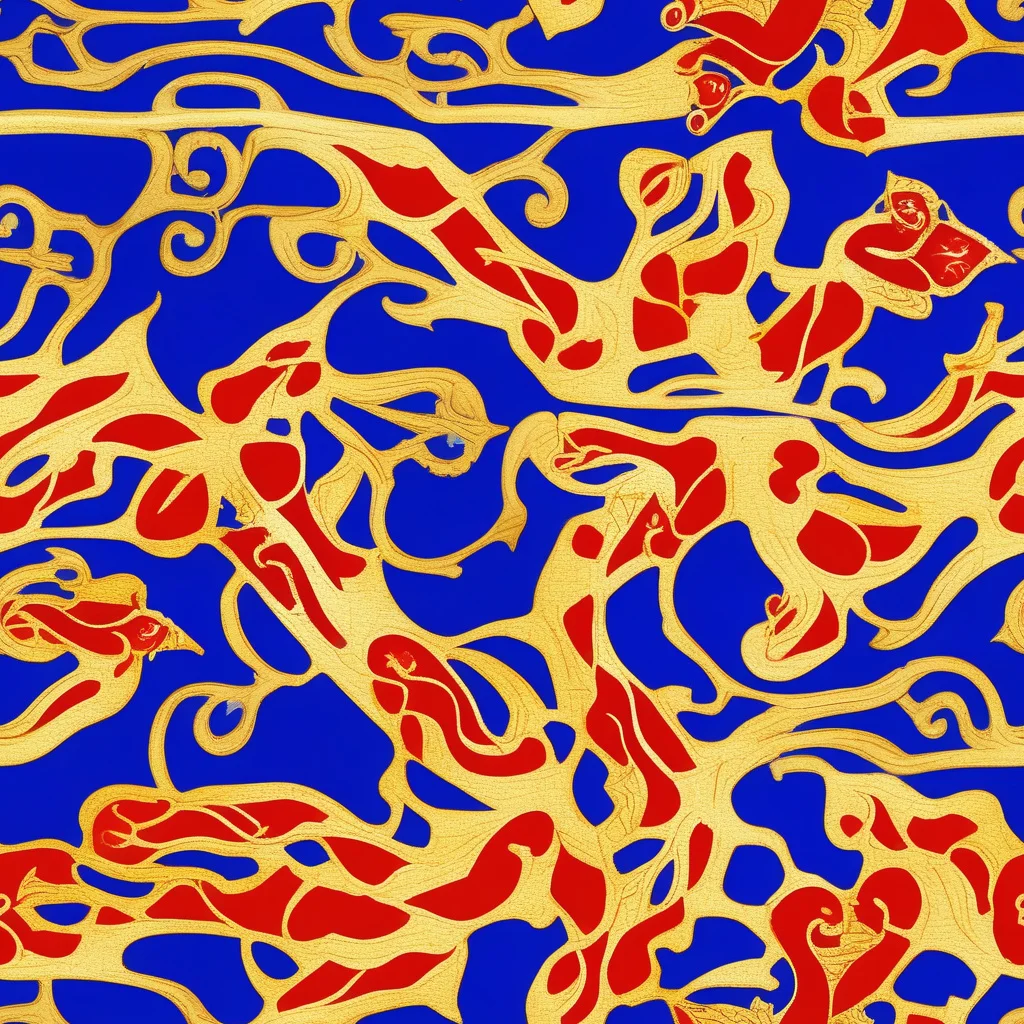 The Royal Flame pattern