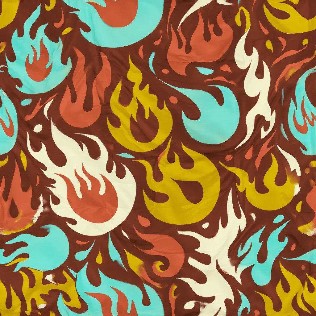 The Turquoise Heat pattern