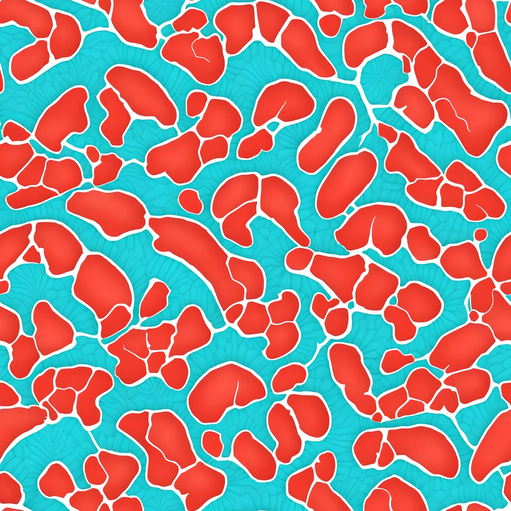 The Turquoise Reef pattern