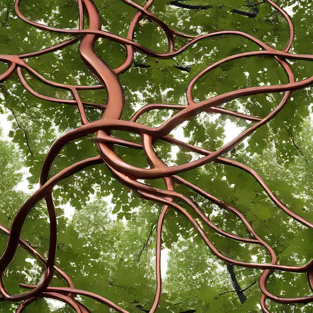 The Copper Tendril pattern