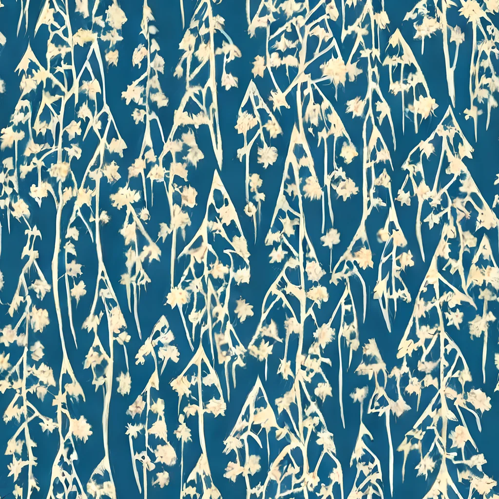 The Teal Meadow pattern