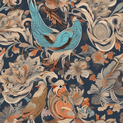 The Aviary Nocturne pattern