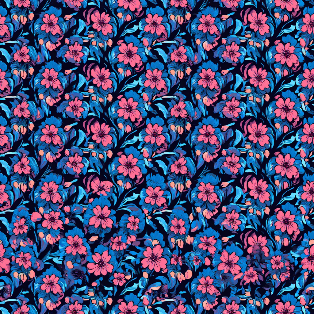 The Neon Nightgarden pattern