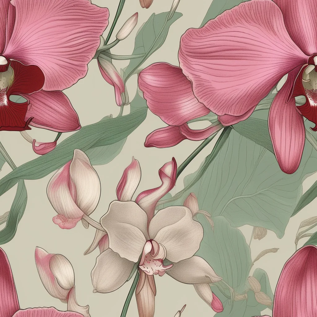 The Orchid Herbarium pattern