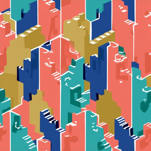 The Coral Skyline pattern
