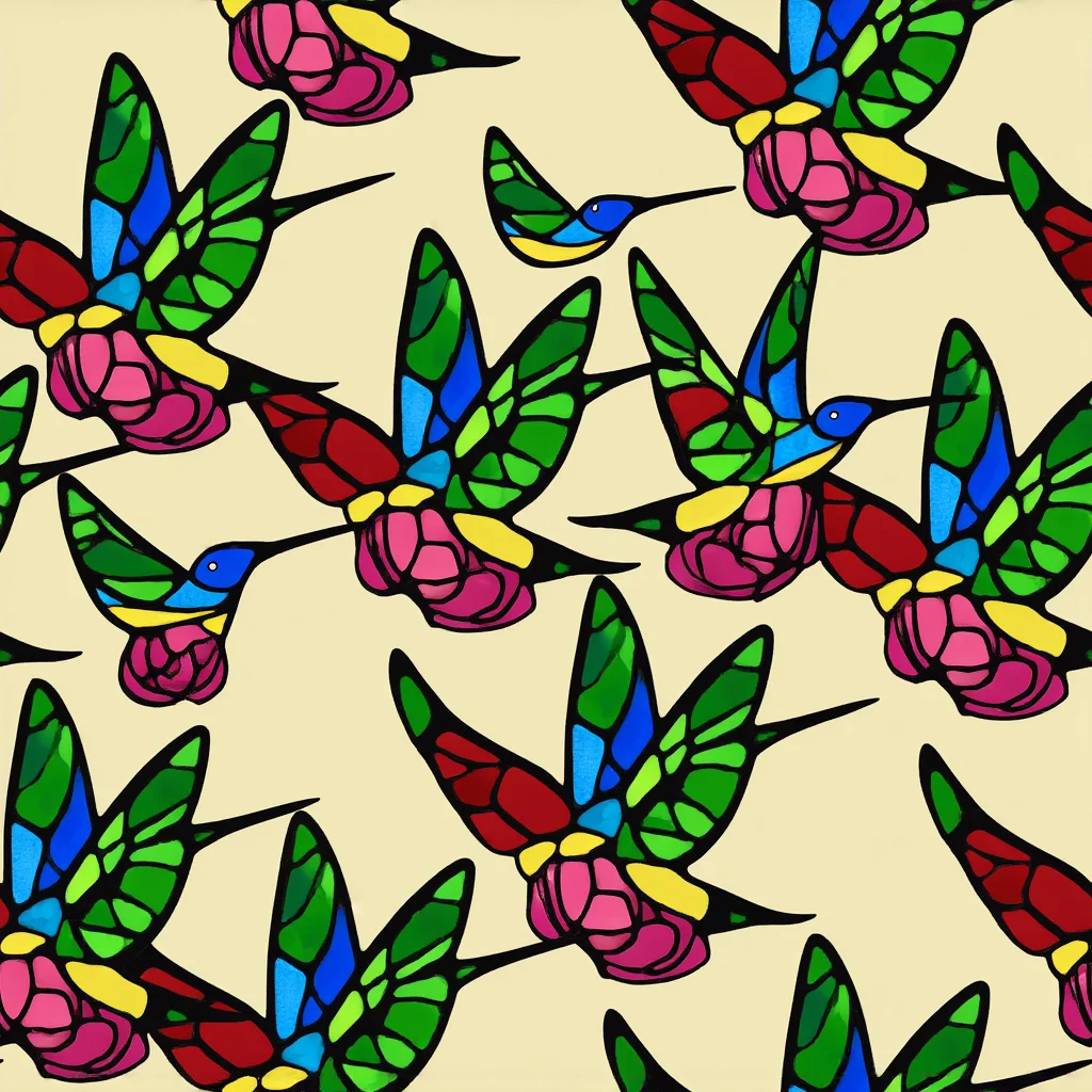 The Hummingbird Mosaic pattern