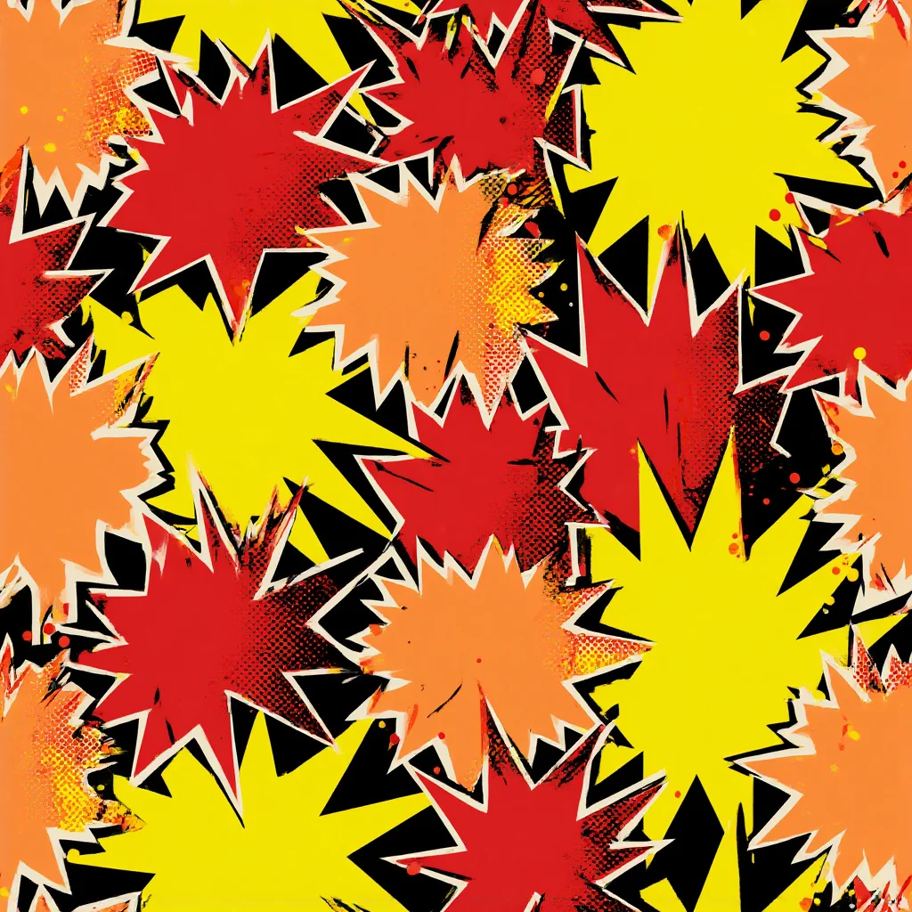 The Pop Art Detonation pattern
