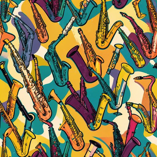 The Saxophone Parade pattern