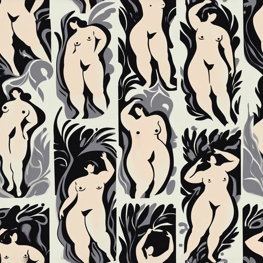 The Ivory Figure Garden pattern