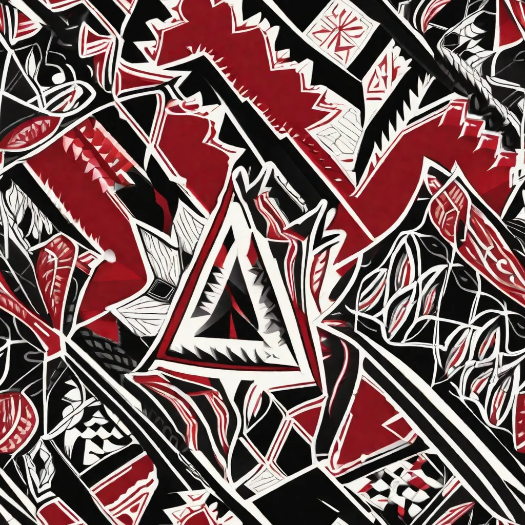 The Crimson Geometry pattern