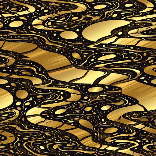 The Gilded Vortex pattern