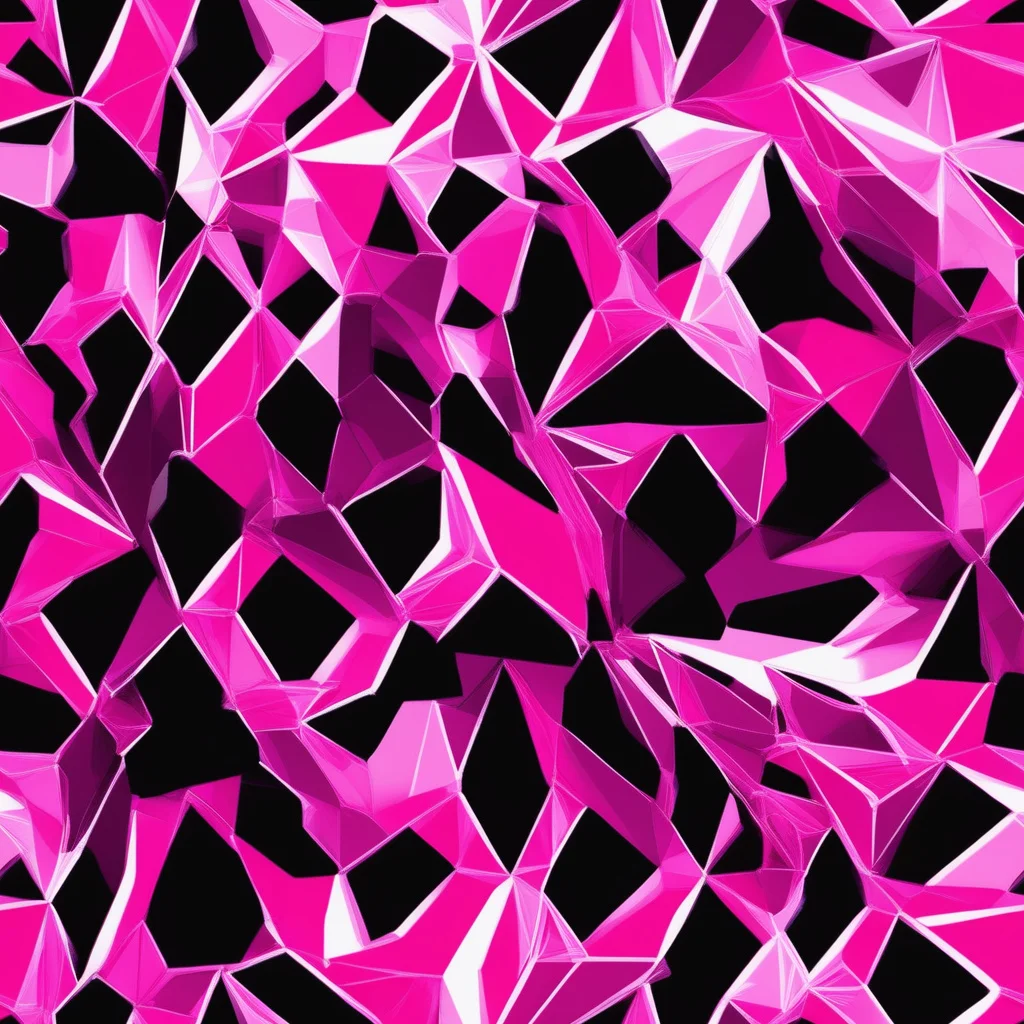 The Pink Prism Riot pattern