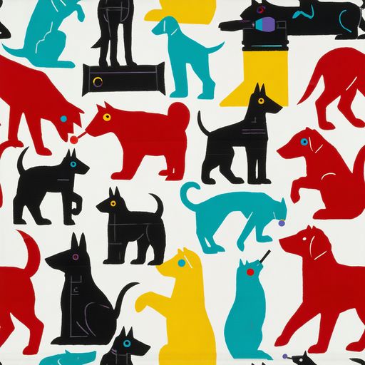 The Chromatic Canines pattern