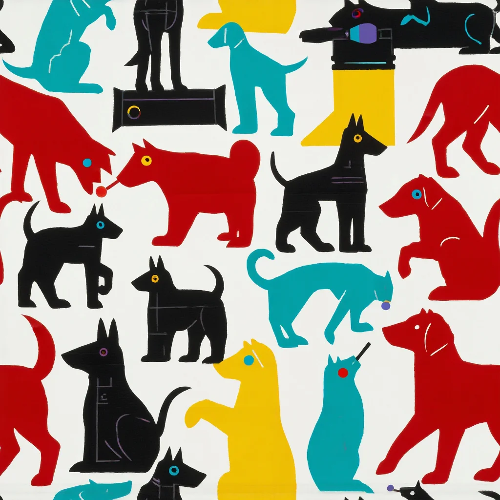 The Chromatic Canines pattern